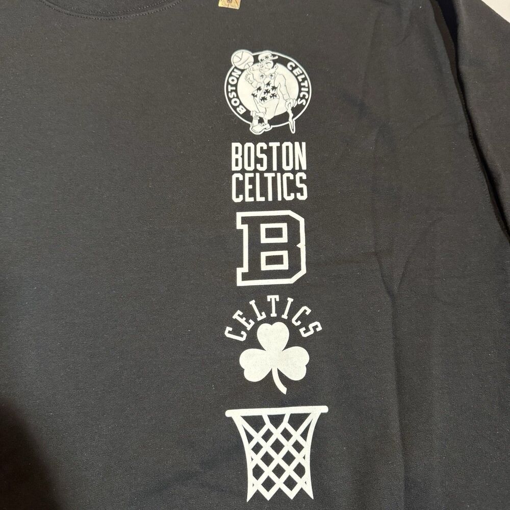 Boston Celtics Crewneck Unisex XL NBA Long Sleeved Streetwear Fan Apparel NEW - Picture 3 of 5